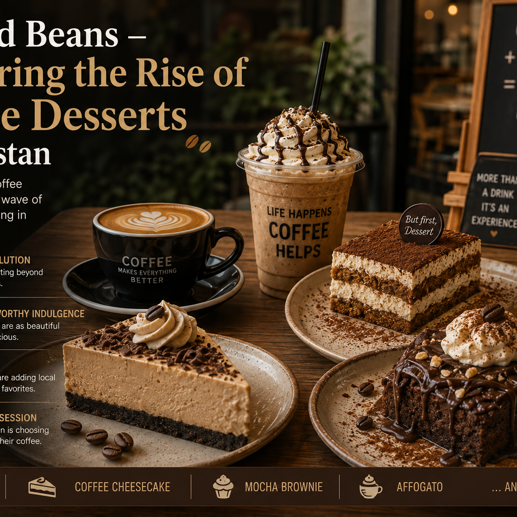 Beyond Beans – Exploring the Rise of Coffee Desserts in Pakistan