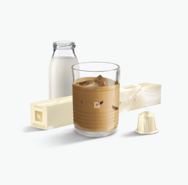 Coconut Vanilla Flavour Over Ice