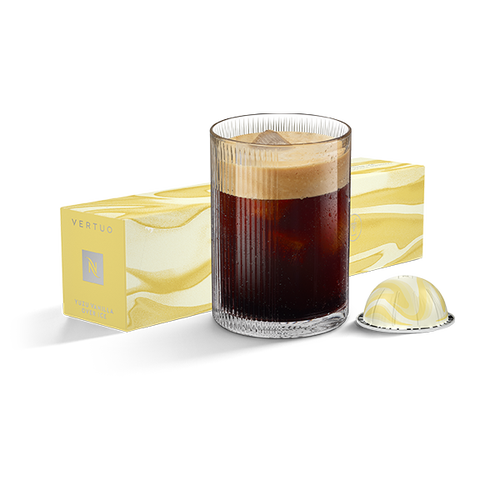 Yuzu Vanilla Over Ice