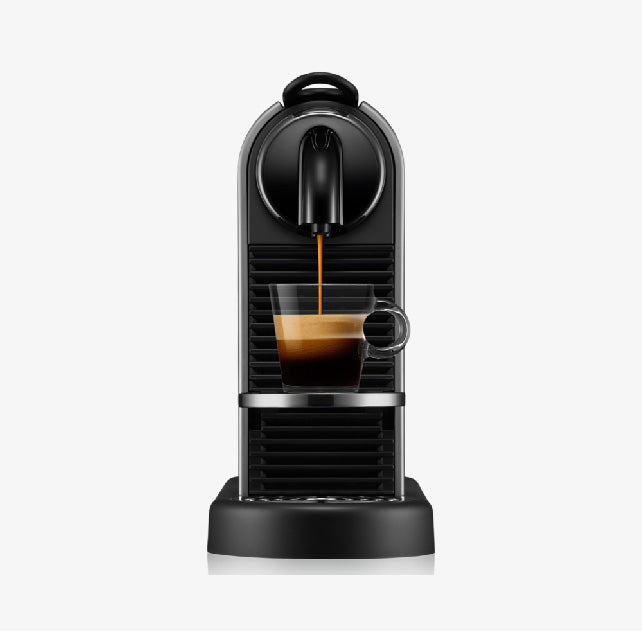 Citiz Platinum D140 Titan - Espresso coffee Machine with 4 Cup Sizes & Hot Water Function