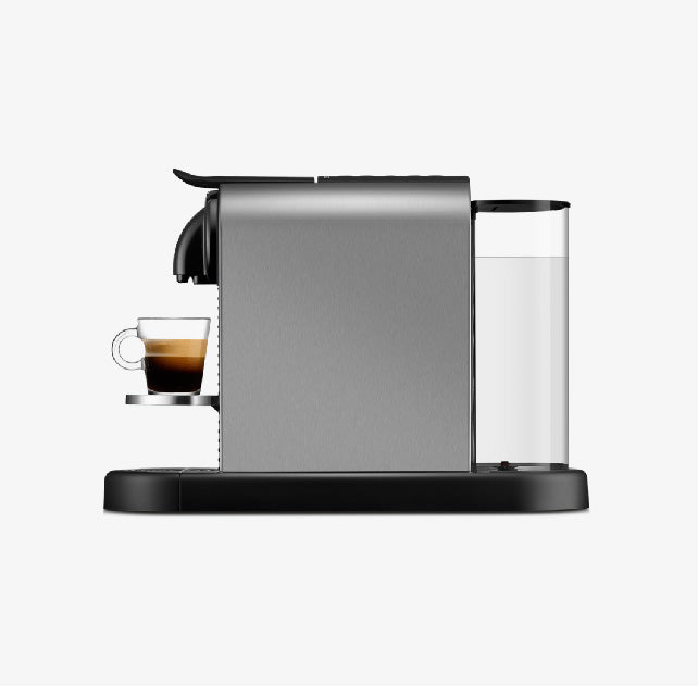 Citiz Platinum D140 Titan - Espresso coffee Machine with 4 Cup Sizes & Hot Water Function