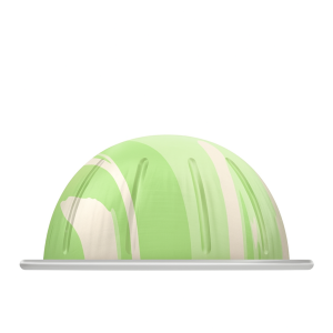Pistachio Vanilla Flavor Over Ice